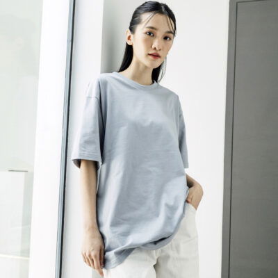 AG240 Ultimate Siro Cotton Oversized T-Shirt (240gsm) 24-25 product model 4