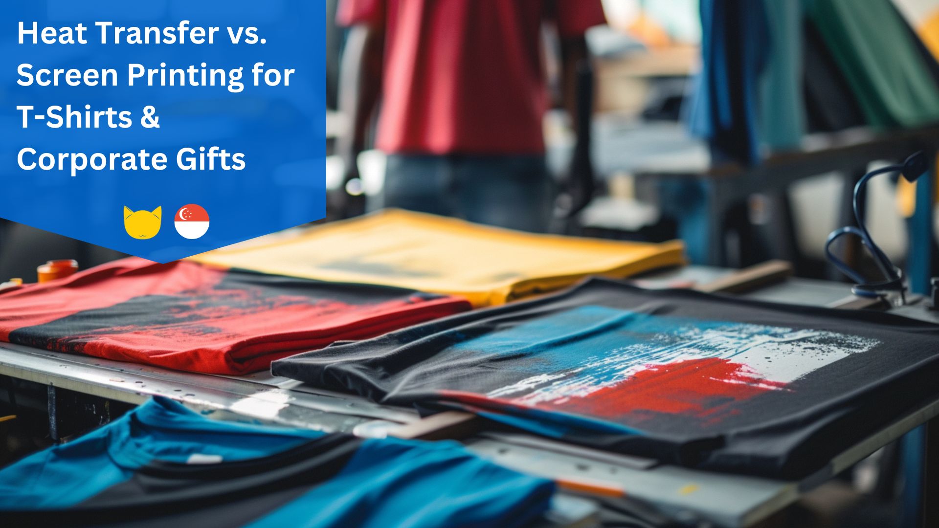 Heat Transfer vs. Screen Printing for T-Shirts & Corporate Gifts