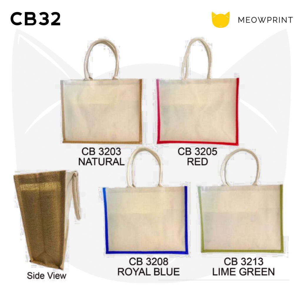 CB32 Laminated Canvas Jute Bag 25-26 catalogue