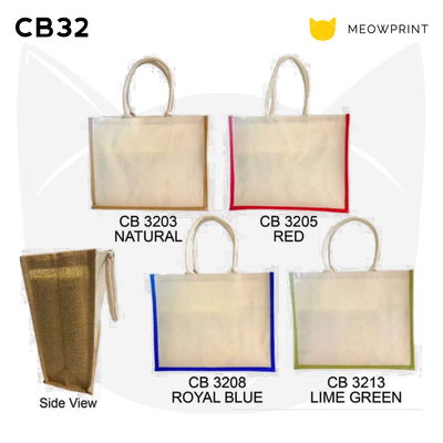 CB32 Laminated Canvas Jute Bag 25-26 catalogue