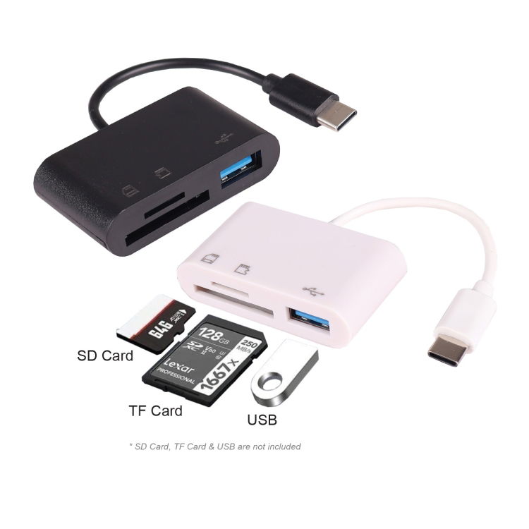 3-in-1 Type-C Card Reader AT884 (2)