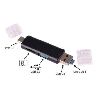 3-in-1 Type-C Card Reader AT883 (2)