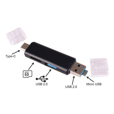 3-in-1 Type-C Card Reader AT883 (2)