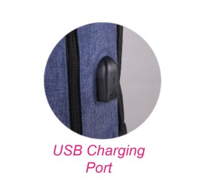 Polyester Backpack with USB Charging Port BB3641-II (U) (7)