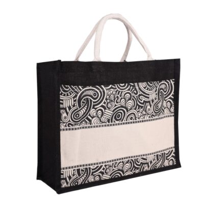 Jute Bag BS5245 w Add-On Twilly (5)