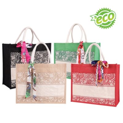 Jute Bag BS5245 w Add-On Twilly (2)