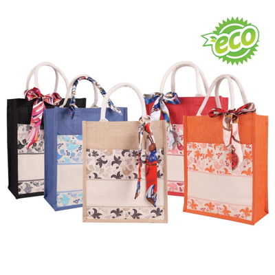 Jute Bag BS5244 w Add-On Twilly (2) - jute bags with prices Singapore