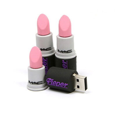 3D Customised USB Thumb Drive - lipstick