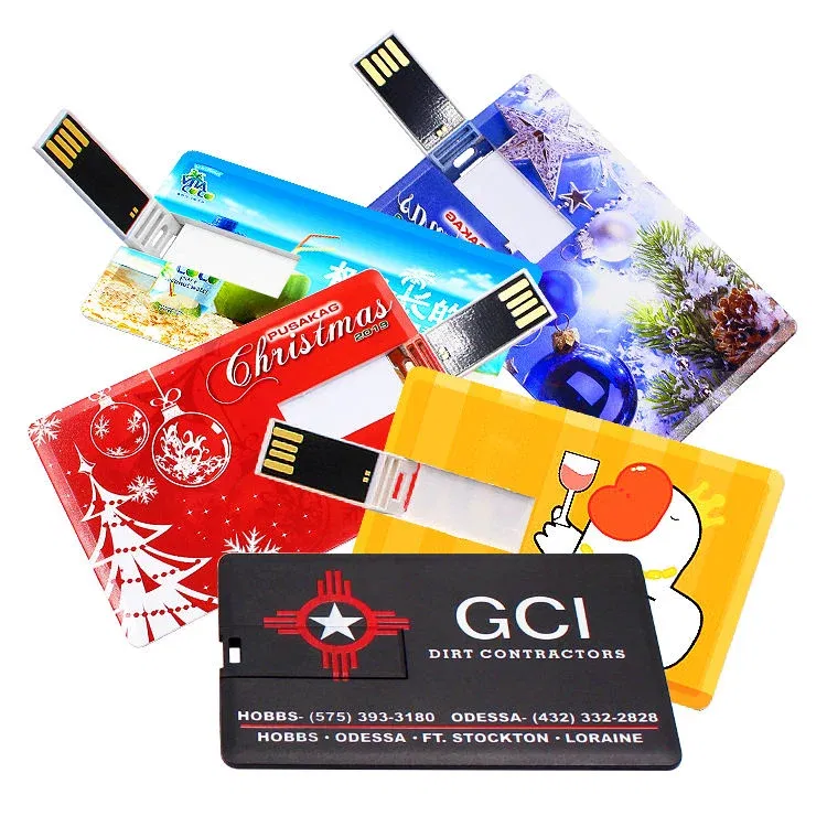 Plastic Card USB Flash Drive (Full Color UV Printing) (1)