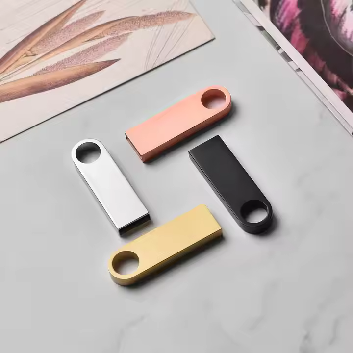 Keyring Hole Metal USB Thumb Drive (1)