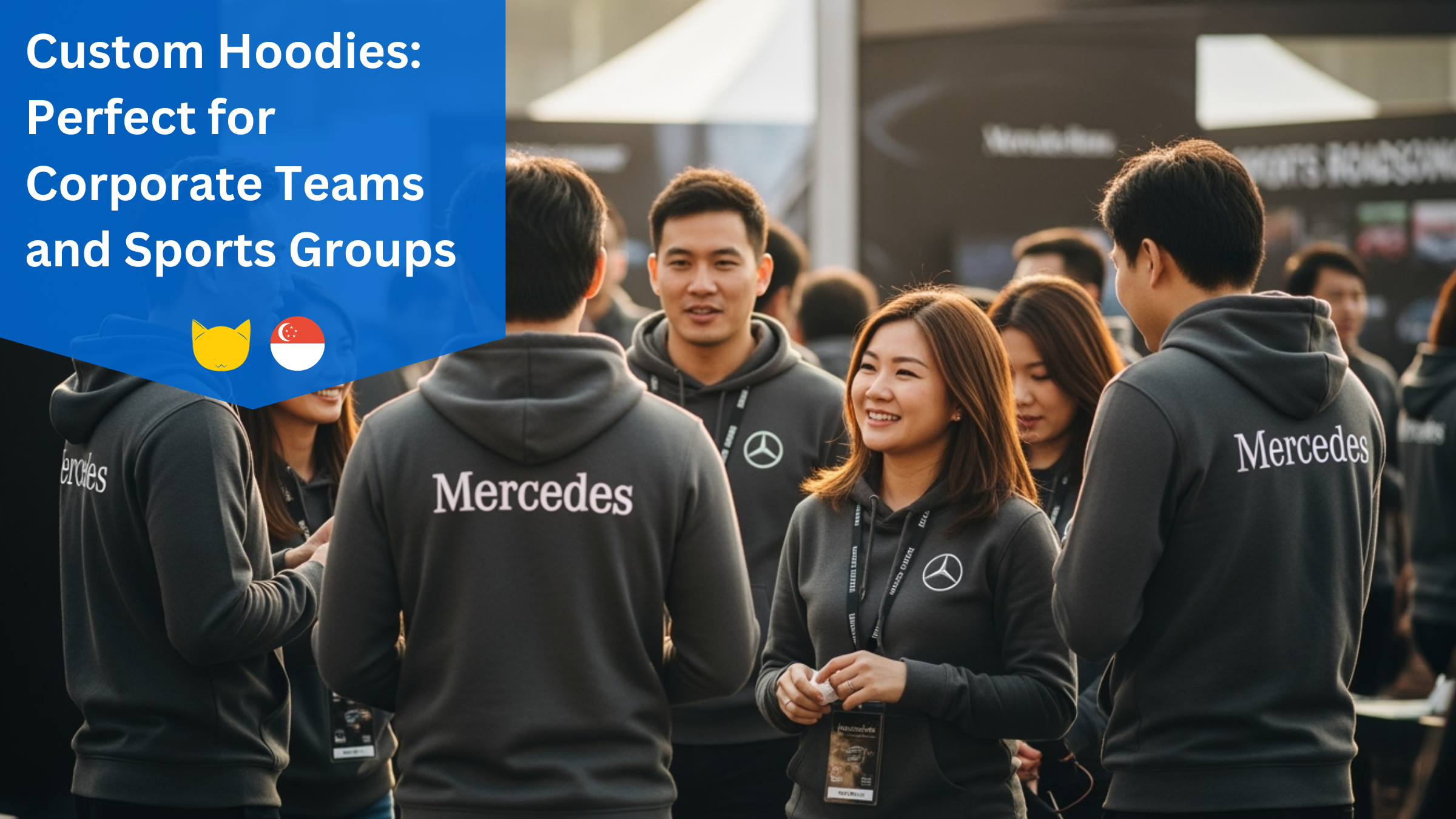 Custom Hoodies - Perfect for Corporate Teams and Sports Groups