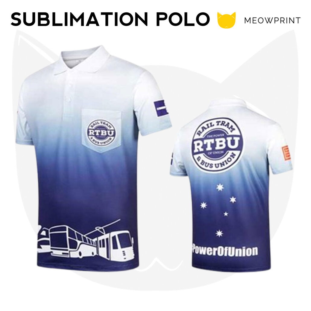 Custom-Made Sublimation Polo T-Shirt (Full Color Printing) (7)