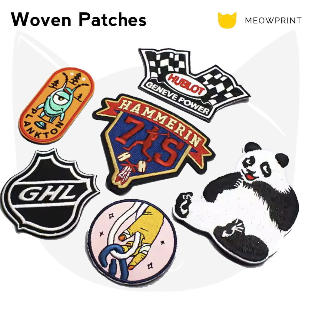 Custom Woven Patch (Customised from scratch) catalogue