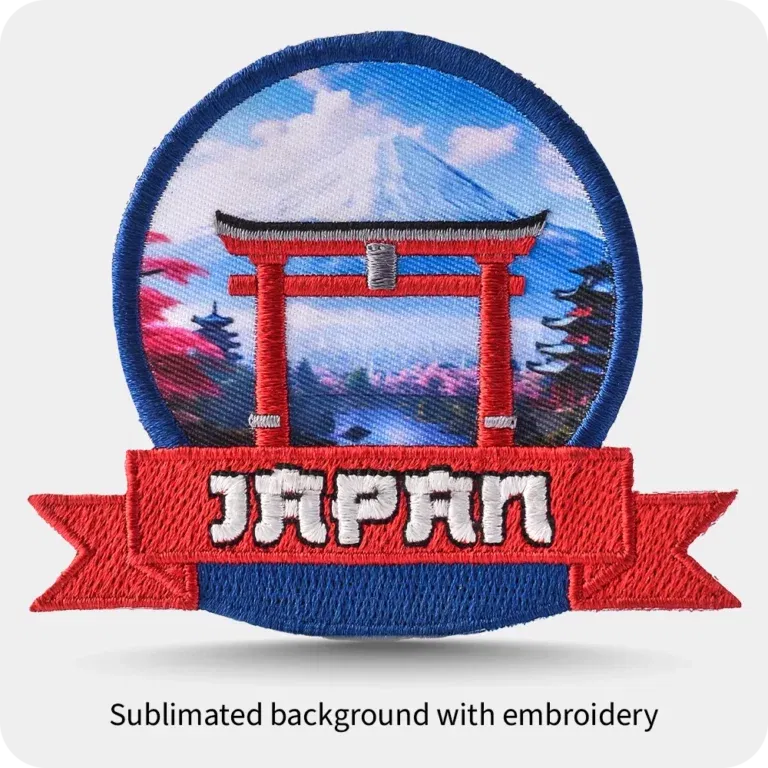 Custom Sublimation Print Patch (Customised from scratch) (1)