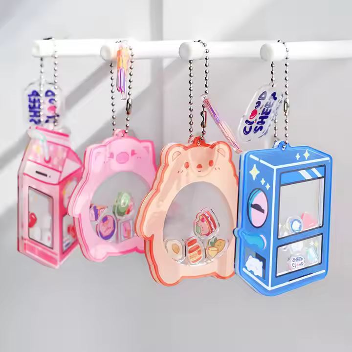 Custom Acrylic Keychain (Customised from scratch) (3)