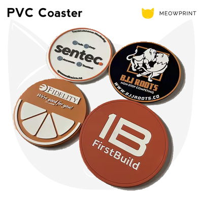 Custom Soft PVC Coasters (Customised from scratch) catalogue