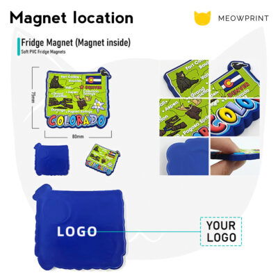 Custom 2D3D PVC Fridge Magnets (Customised from scratch) casing