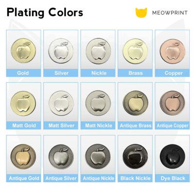 Custom Sports Metal Medals (Customised from scratch) plating colors