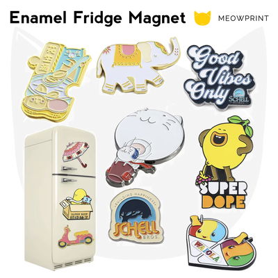 Custom Metal Enamel Fridge Magnets (Customised from scratch) catalogue