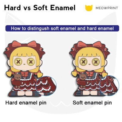 Custom Metal Enamel Fridge Magnets (Customised from scratch) hard vs soft enamel