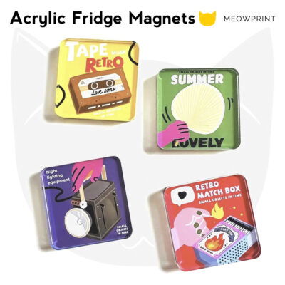 Custom Acrylic Fridge Magnets (Customised from scratch) catalogue