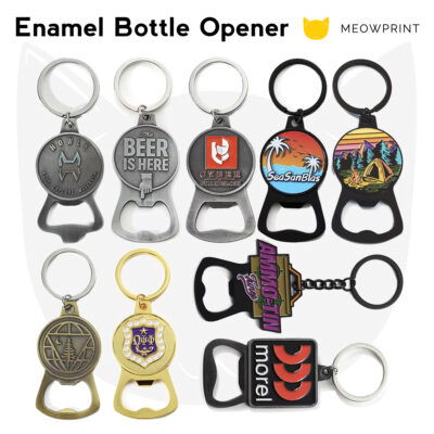 Custom Enamel Metal Bottle Opener (Fridge Magnet Keychain) catalogue 2