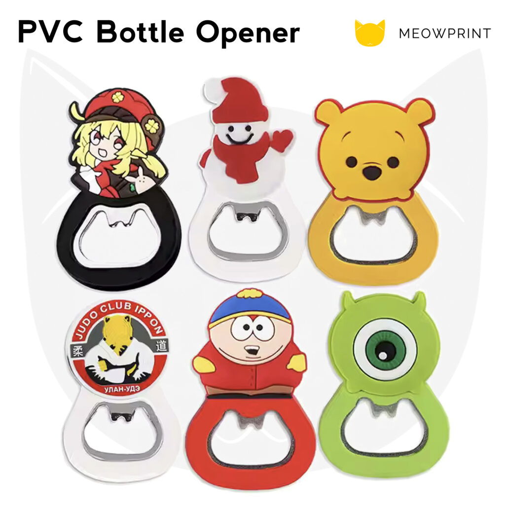 Custom Soft PVC Bottle Opener (Fridge Magnet Keychain) catalogue 2