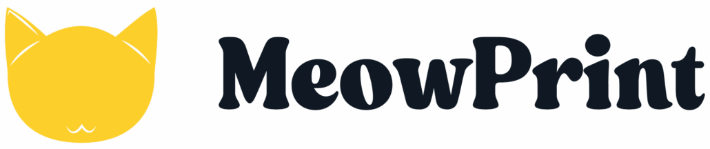 MeowPrint T-shirt printing & Corporate Gifts Company in Singapore Logo