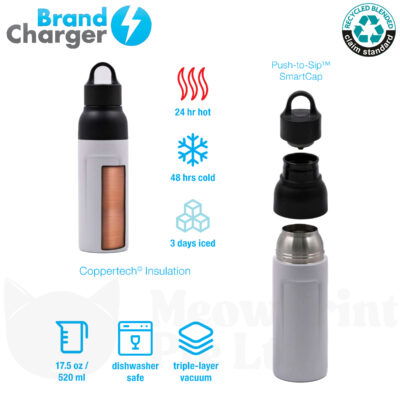 Posh Flo Stainless Steel Vacuum Flask (520ml) 25-26 features
