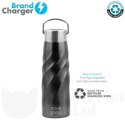 Vortex Vita Eco Stainless Steel Vacuum Flask (400ml) 25-26 printing options