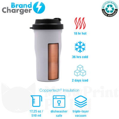 Posh Cafe Stainless Steel Tumbler (510ml) 25-26 features 2