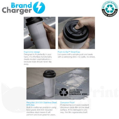 Posh Cafe Stainless Steel Tumbler (510ml) 25-26 features