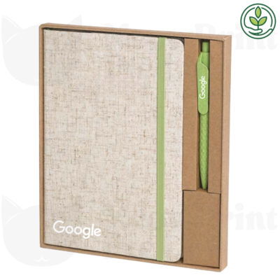 A5 Cotton Blend Notebook with Gel Pen Set 25-26 catalogue