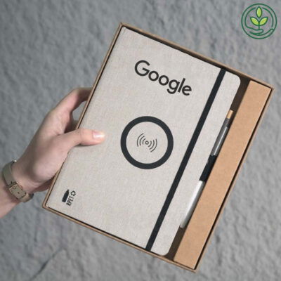 RPET Wireless Charging Notebook Gift Set 25-26 catalogue 2