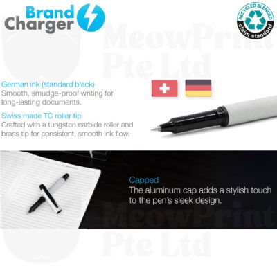 Blanca Eco Recycled Aluminium Pen 25-26 features