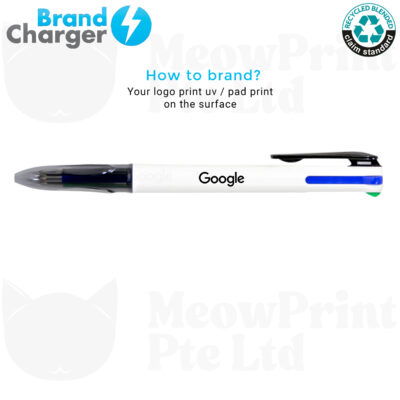 Quadflow Eco Recycled ABS Pen 25-26 printing option