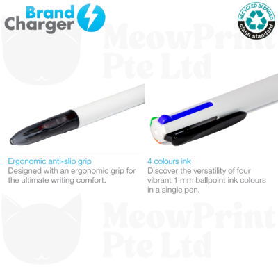 Quadflow Eco Recycled ABS Pen 25-26 features