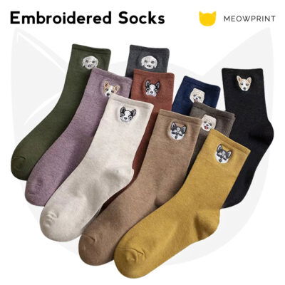 Custom Embroidered Socks 25-26 catalogue 4