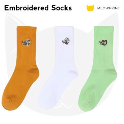 Custom Embroidered Socks 25-26 catalogue 3