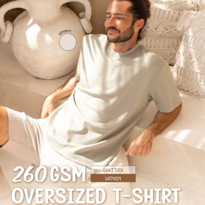 UOV01 Anti-Odor Oversized Crew Neck T-Shirt 25-26 model 1